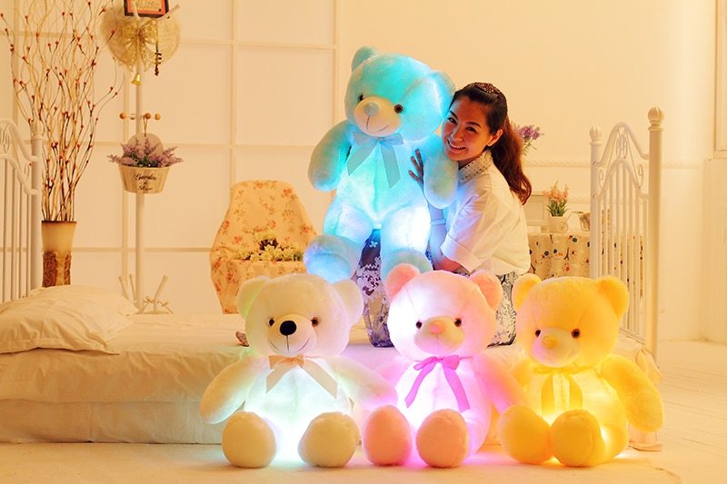 Luz creativa LED oso de peluche