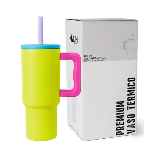 Vaso Térmico Premium 900 ml Verde Multi